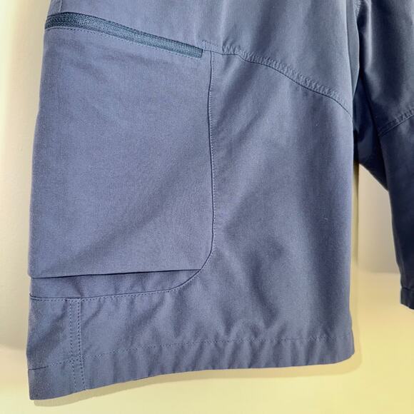 Peak Performance Mens Shorts XXL Style: Method SH Navy Blue 11" INSEAM, Pockets - Picture 2 of 15